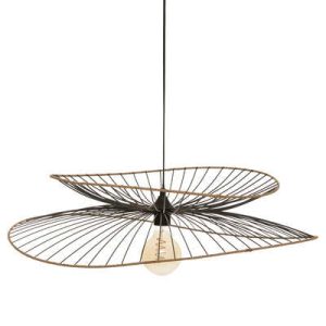 Suspension Alara diam 69.5 cm métal noir X1